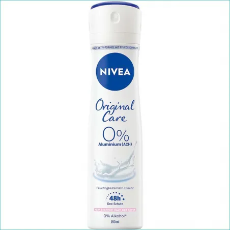 Nivea dezodorant 150ml. Original Care 0% /30/