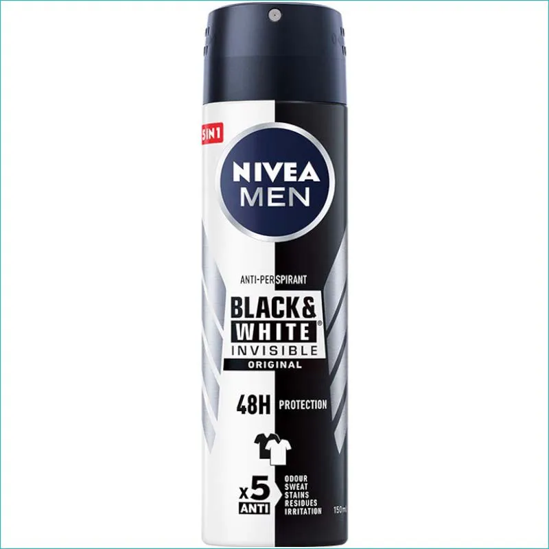 Nivea Men dezodorant 150ml. Invisible Original /6/