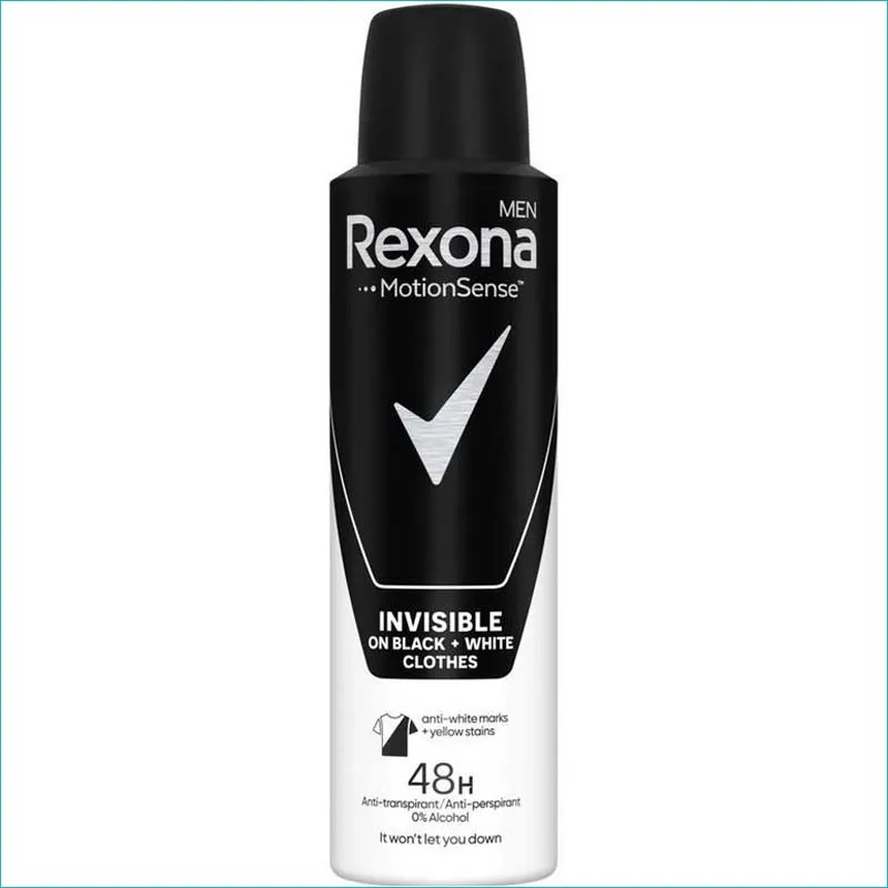 Rexona dezodorant 150ml. Men Invisible /6/