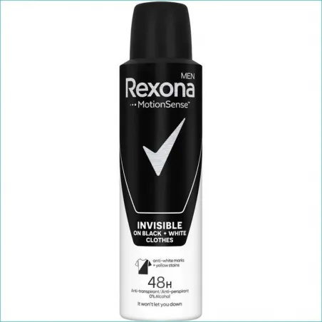 Rexona dezodorant 150ml. Men Invisible /6/