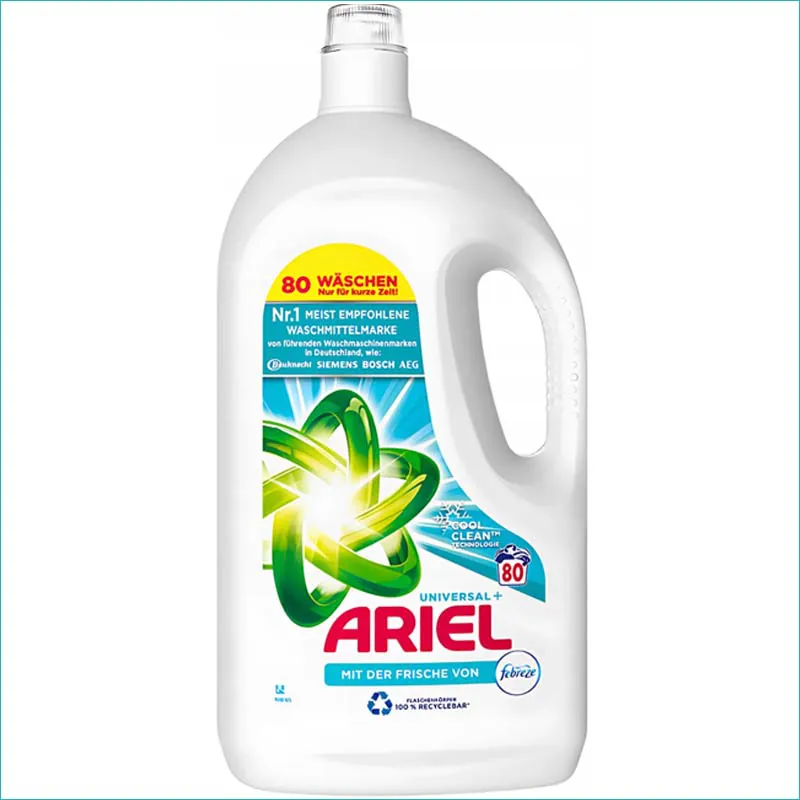 Ariel żel do prania 4l/80 Uniwersal+ Febreze /3/