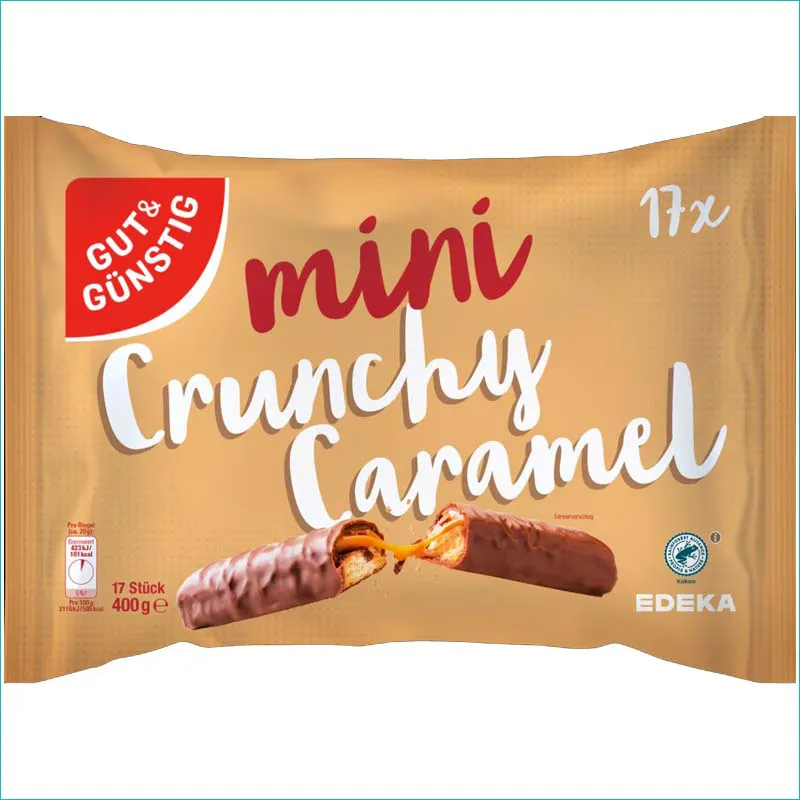 G&G Caramel mini batoniki 400g/17szt. /20/