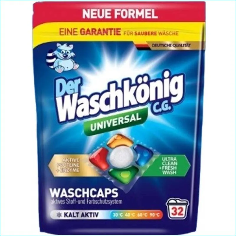 Waschkonig kapsułki do prania 32szt. Uniwersal /8/
