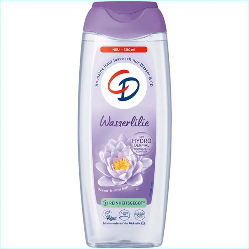 CD żel pod prysznic 300ml. Wasserlilie /6/