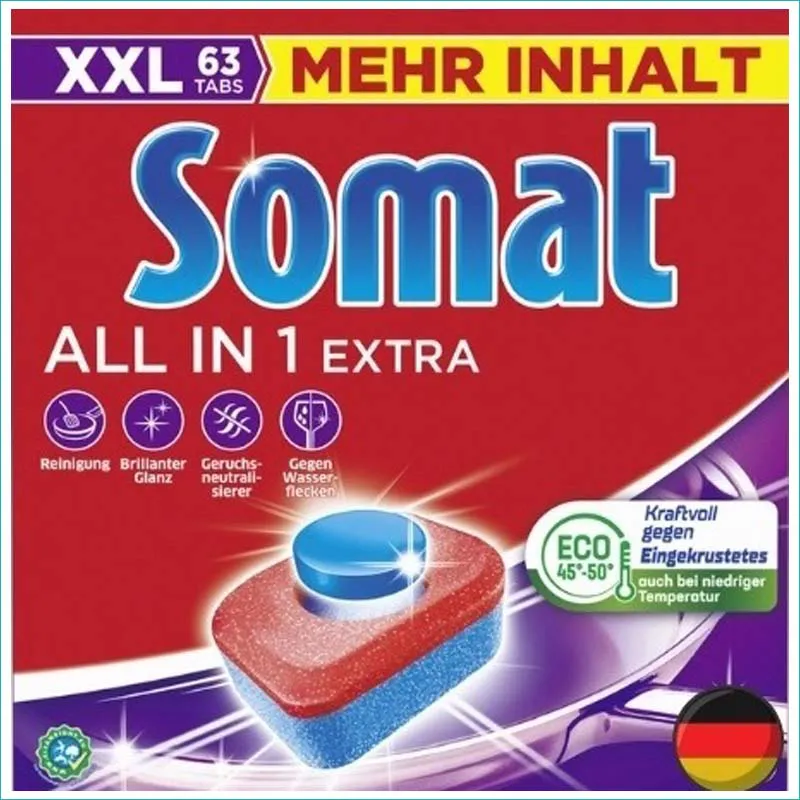 Somat All in 1 Extra tabletki do zmywarki 63szt. /6/