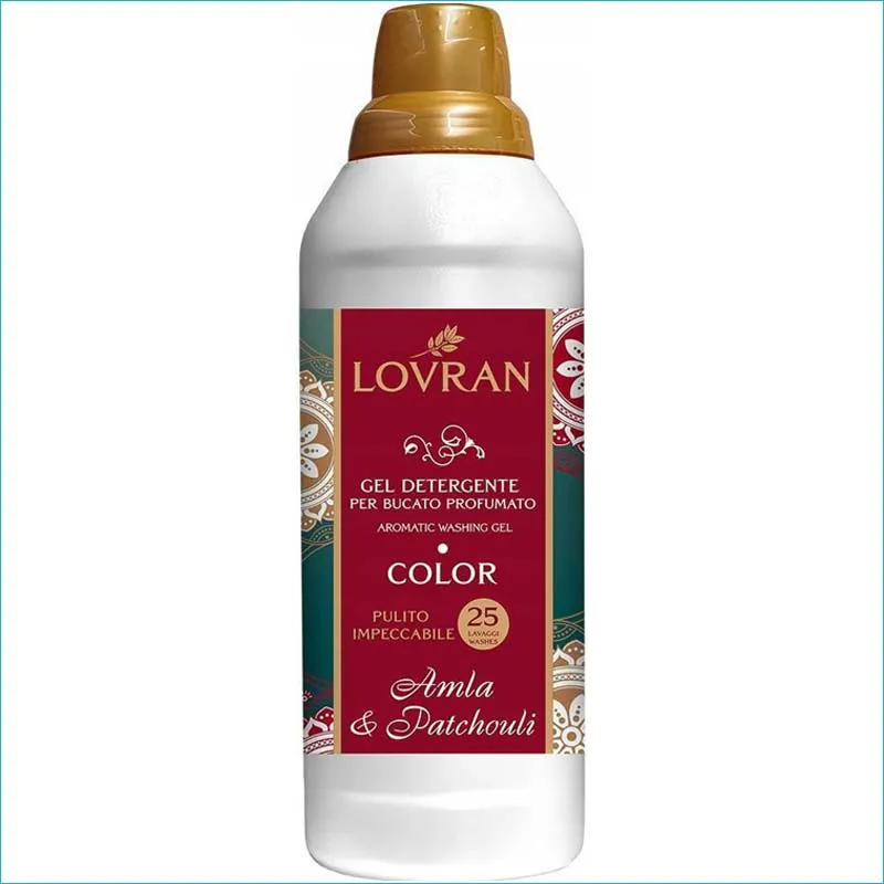 Lovran żel do prania 1L. Color Amla&Patchuli /8/