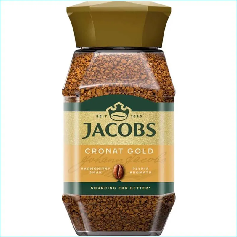 Jacobs rozpuszczalna Cronat Gold 200g. /6/