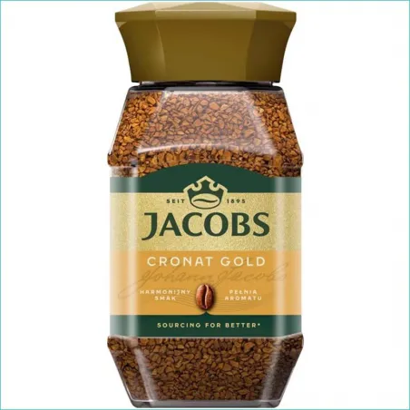 Jacobs rozpuszczalna Cronat Gold 200g. /6/