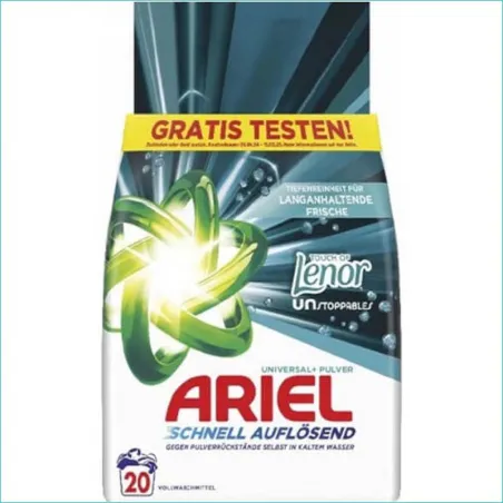 Ariel proszek do prania 1,200kg/20 Universal Lenor /4/