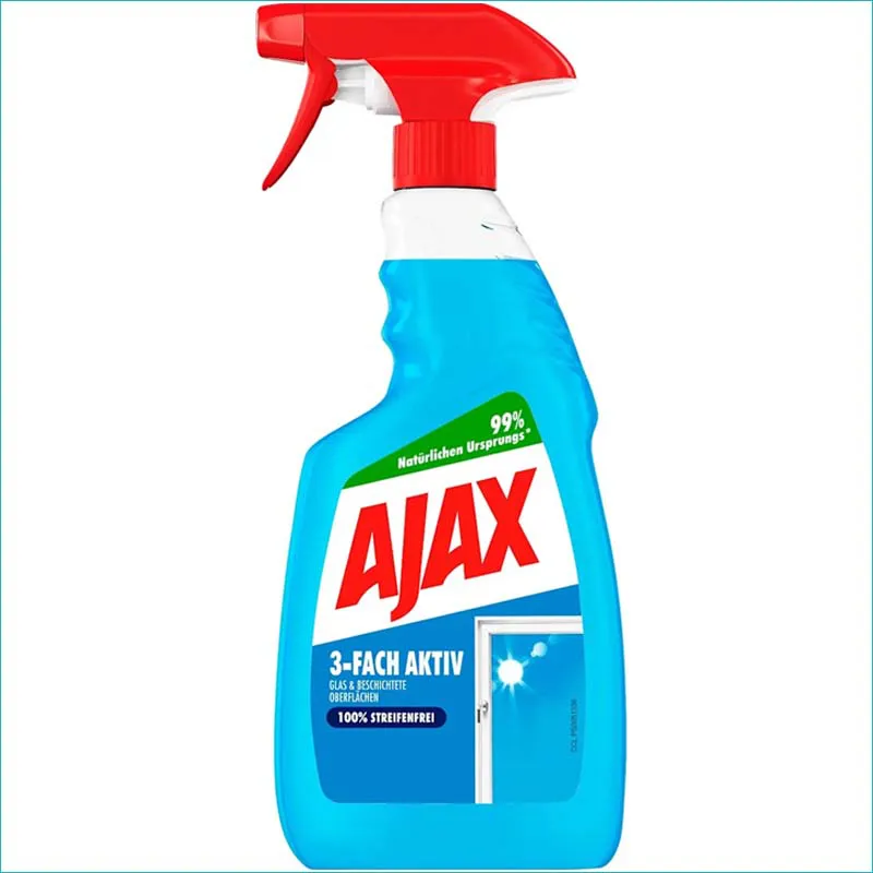 Ajax 3-Fach płyn do czyszczenia szyb i luster 500ml. /12/