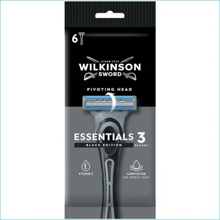 Wilkinson Essentials 3 Black Edition 6szt. /7/