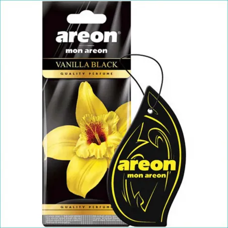 Areon Listek zapach samochodowy / Vanilla Black