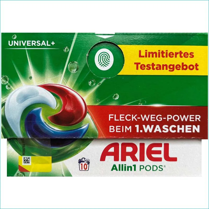 Ariel kapsułki do prania BOX 10szt. Universal+ /4/