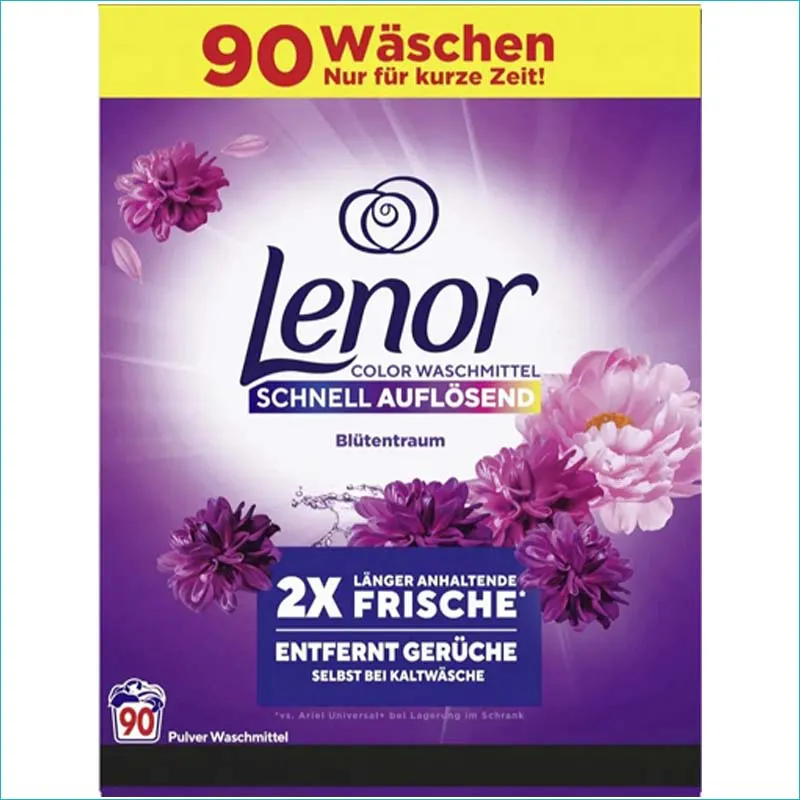 Lenor proszek do prania 4,950kg/90 Color Blutentraum