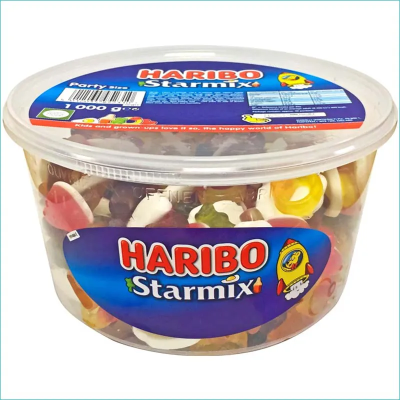 Haribo żelki 1kg. Starmix Wiaderko /6/