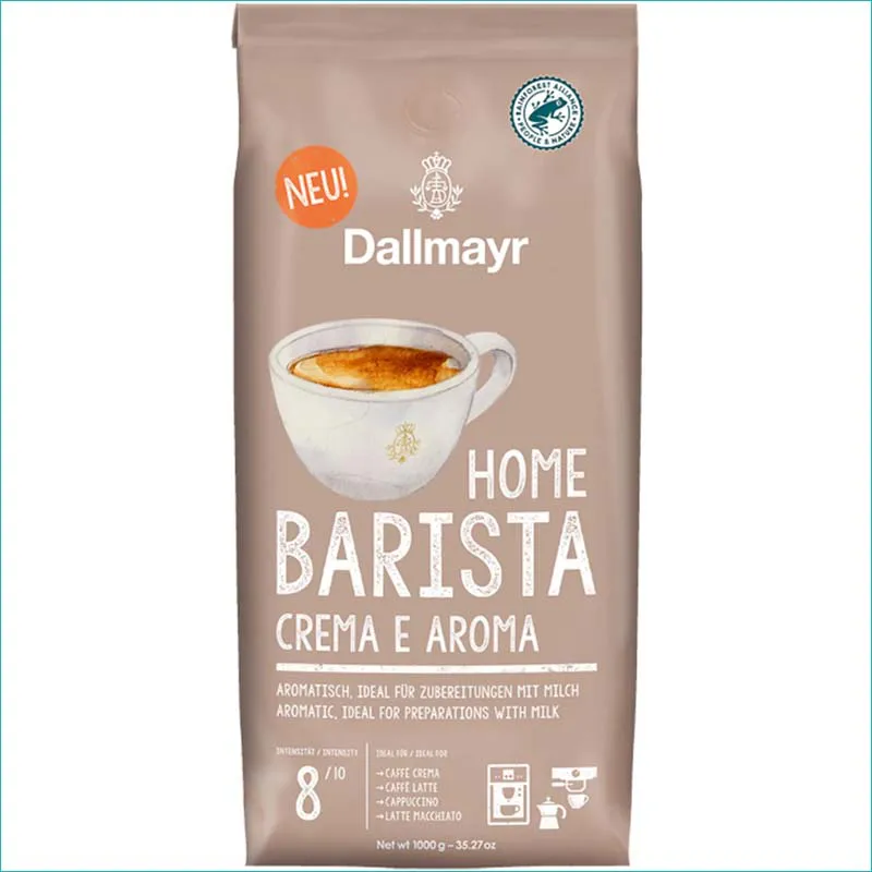 Dallmayr Home Barista kawa ziarno 1kg. Crema E Aroma /8/