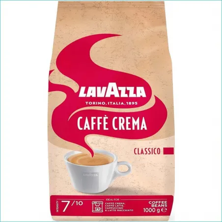 Kawa Lavazza Crema ziarno 1kg. Classico