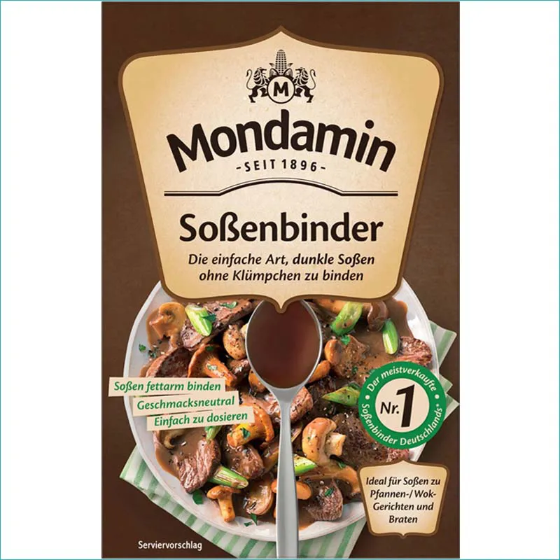 Mondamin zagęszczacz do ciemnych sosów 250g.