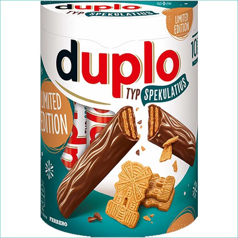 Duplo wafelki w czekoladzie 10szt. Spekulatius