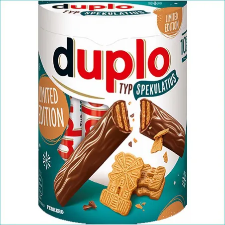 Duplo wafelki w czekoladzie 10szt. Spekulatius