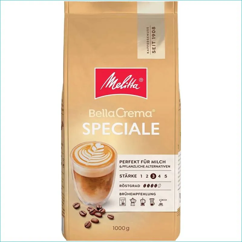 Kawa Melitta Bella Crema ziarno 1kg. Speciale