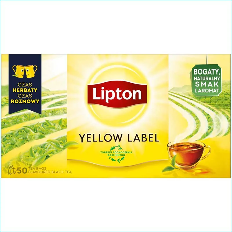 Lipton herbata 50szt.