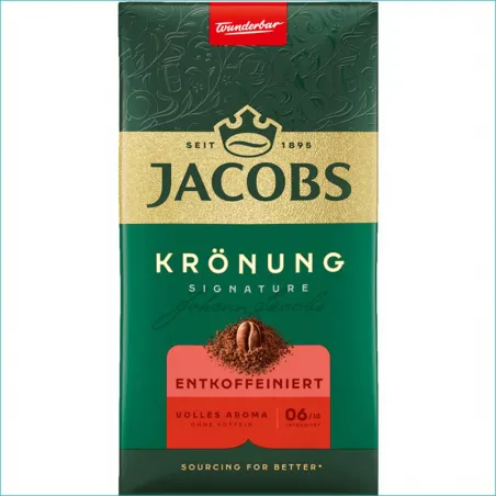 Jacobs kawa mielona 500g. Entkoffeiniert /12/