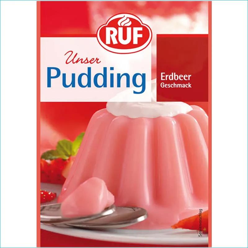 Ruf budyń 38g/3szt. Truskawkowy /18/