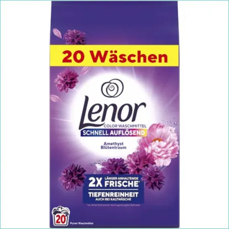 Lenor proszek do prania 1,2kg/20 Color Amethyst /4/