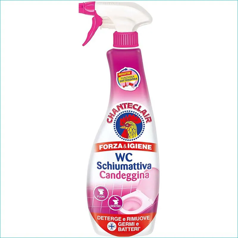 Chanteclair spray do wc z wybielaczem 625ml. Candeggina
