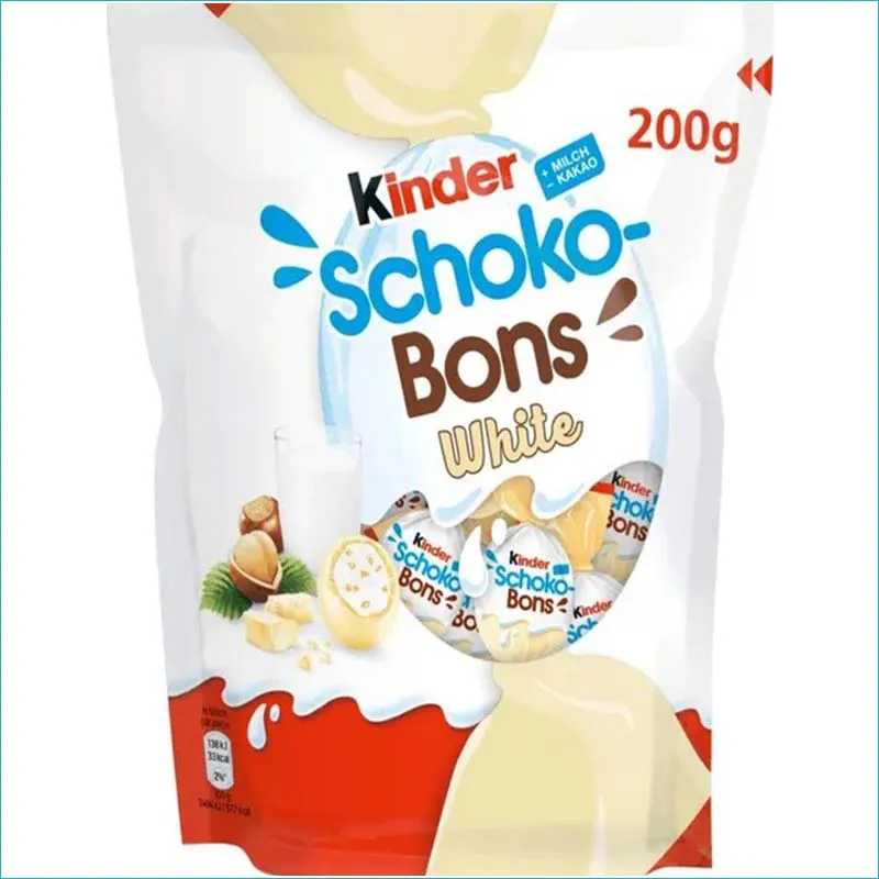 Kinder Schoko Bons 200g. White Data ważności 24/11/2026