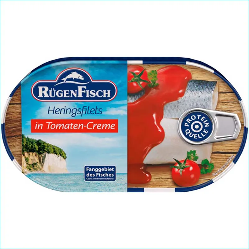 Rugen Fisch filety śledziowe 200g. Tomaten