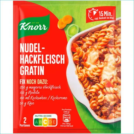 Knorr przyprawa 36g. Nudel HackFleisch Gratin