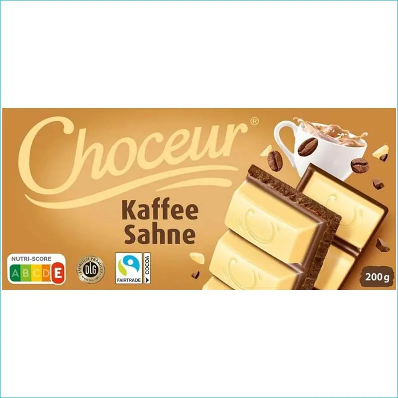 Choceur czekolada 200g. Kaffee Sahne