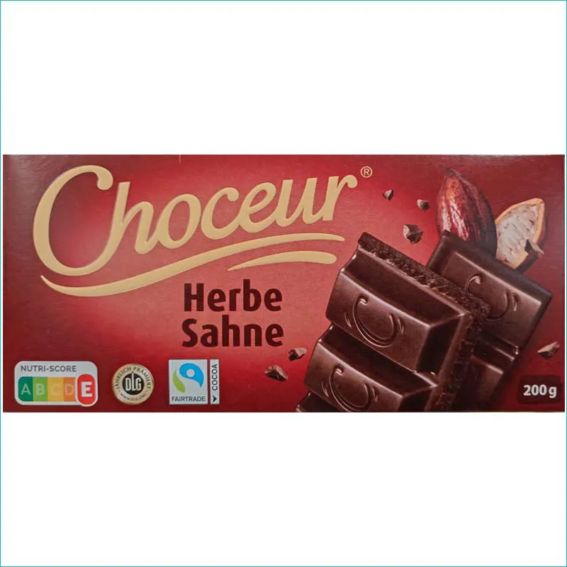 Choceur czekolada gorzka 200g. Herbe Sahne