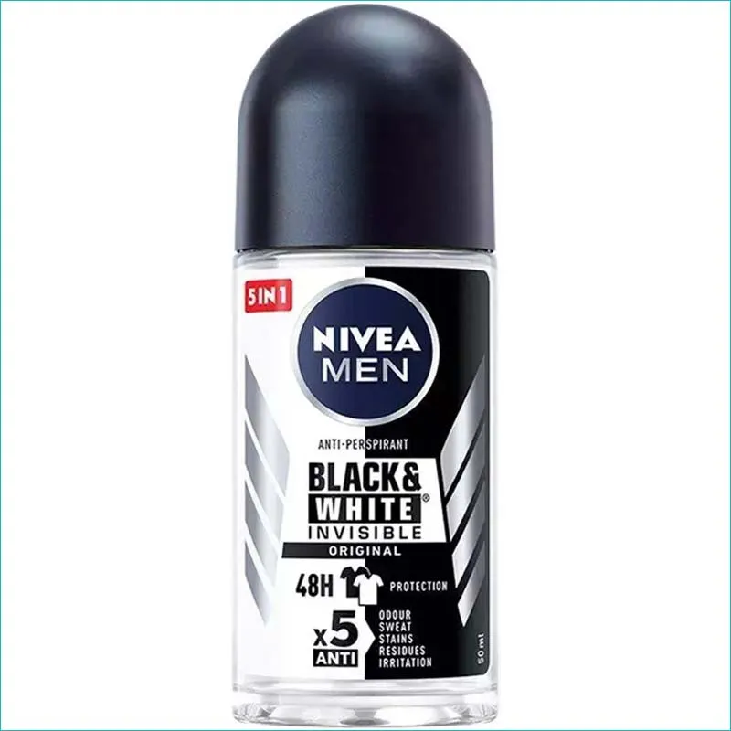 Nivea Men roll antyperspirant w kulce 50ml. Original Invisible /6/