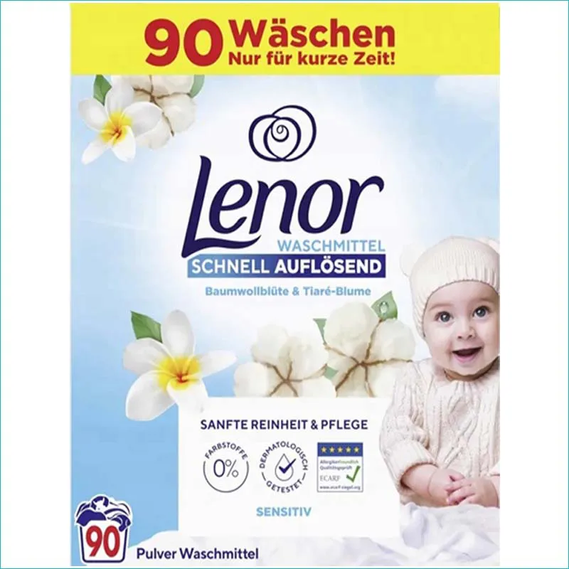 Lenor proszek do prania 4,95kg/90 Sensitiv
