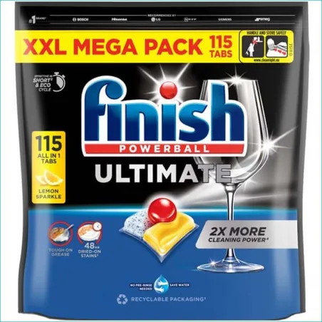 Finish Ultimate kapsułki do zmywarki 115szt. /4/