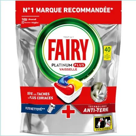Fairy Platinum kapsułki do zmywarki 40+ Vaisselle Citron /4/