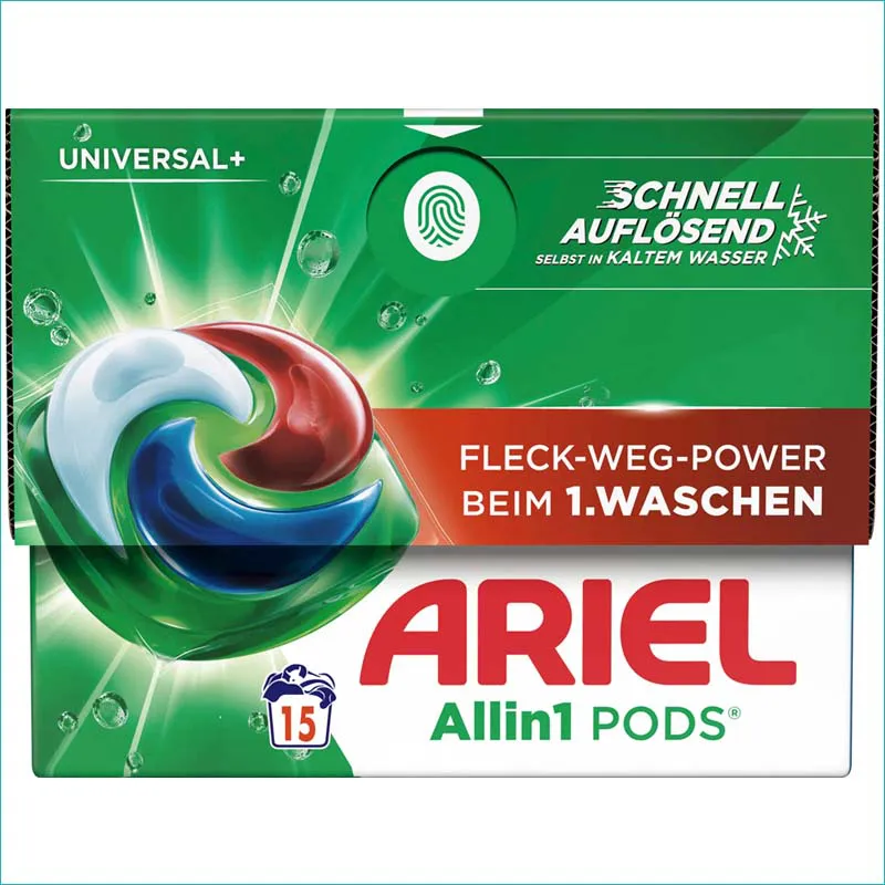 Ariel kapsułki do prania 15szt. Universal+ /4/