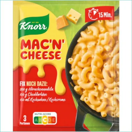 Knorr przyprawa 36g. Mac N Cheese