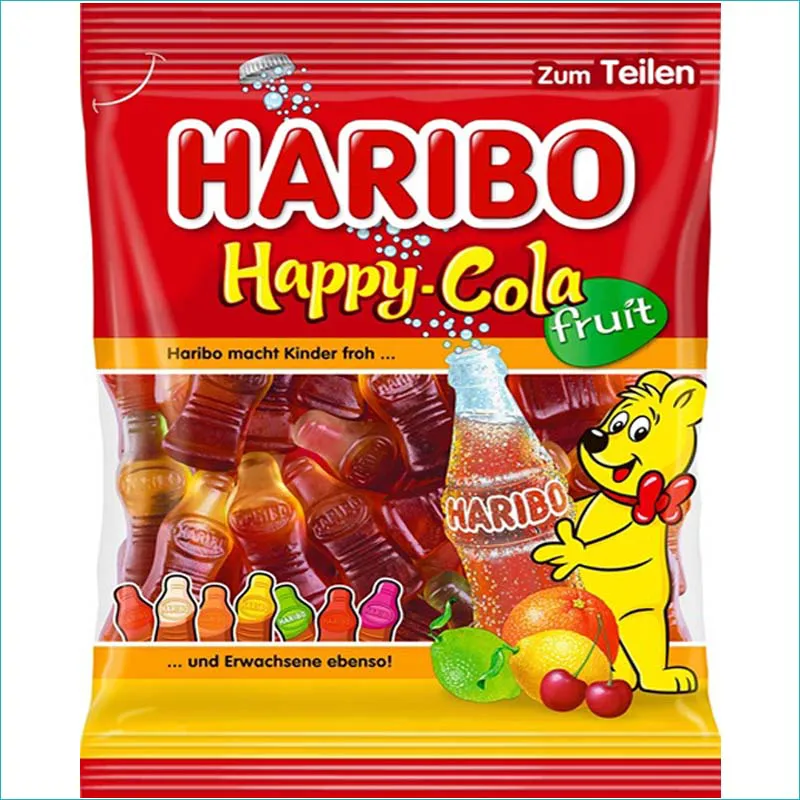 Haribo żelki 175g. Happy Cola Fruit
