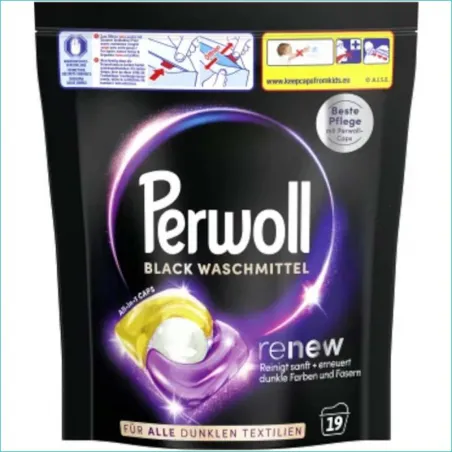 Perwoll kapsułki do prania 19szt. Black /6/