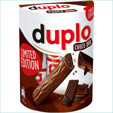 Duplo wafelki w czekoladzie 10szt. Choco Duo