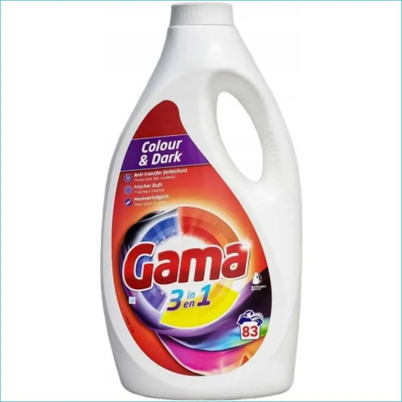 Gama żel do prania 3,735l/83 Colour&Dark /3/