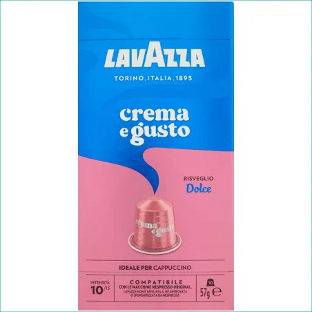 Kawa Lavazza kapsułki 10szt. Crema e Gusto Dolce /10/