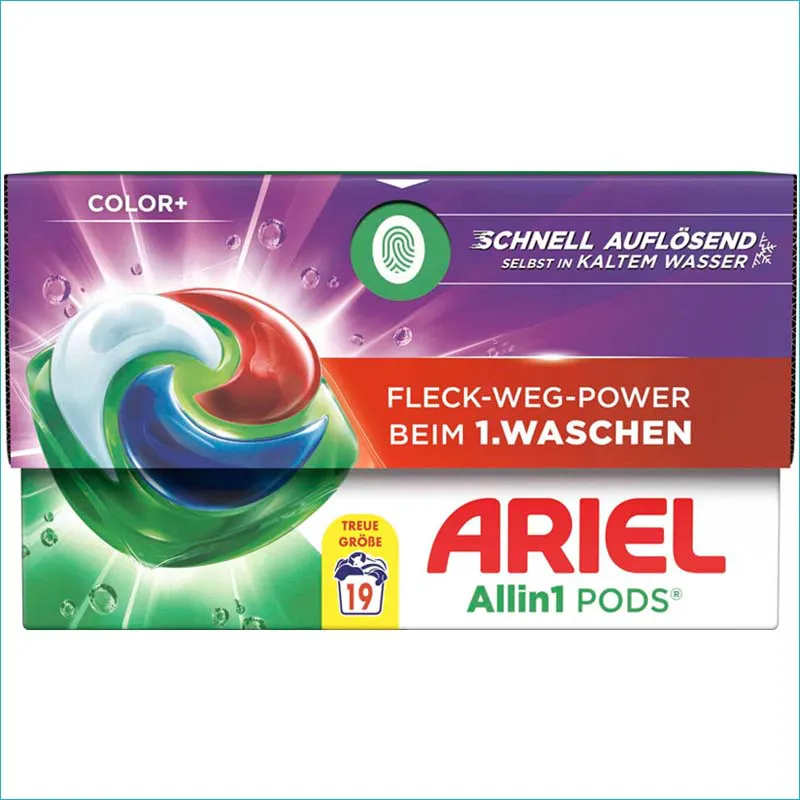 Ariel kapsułki do prania 19szt. Color+