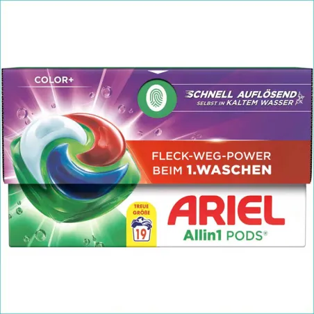 Ariel kapsułki do prania 19szt. Color+ /4/