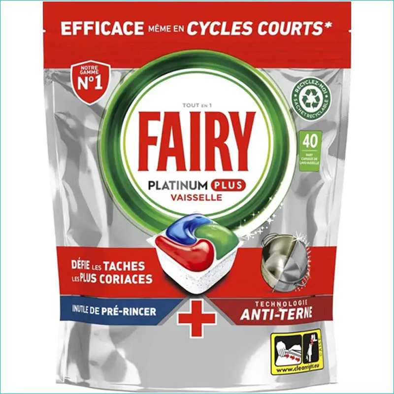Fairy Platinum kapsułki do zmywarki 40+ Vaisselle /4/