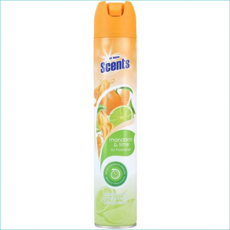 At Home odświeżacz powietrza spray 400ml. Mandarin & Lime